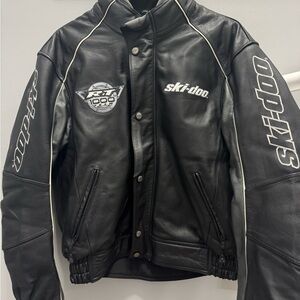 Black Leather Men's Jacket